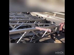 Inner-Suspended Tubular Gin Pole for Erection Power Tower Aluminum Adjustable Pole