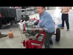 JJCS 50 ডিজেল ইঞ্জিন ডাবল ড্রাম উইঞ্চ ট্রেলার