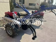 15HP 6T একক ড্রাম ক্যাবল টানা হ্যান্ড ট্র্যাক্টর