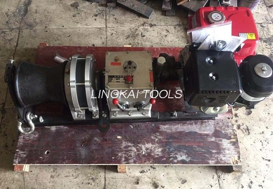 একক Capstan দ্রুত গতি কেবল Winch Puller লাইন নির্মাণে ডিজেল ইঞ্জিন